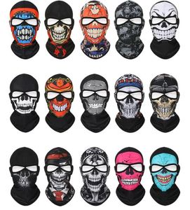 Tactical skull Masks Full face balaclava hat army cs hunting windproof protection head scarf outdoor sports cycling mask cap
