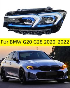Fari Tuning per auto per BMW G20 G28 faro a LED 20 20-2022 serie 3 M3 obiettivo abbagliante indicatori di direzione luci anteriori