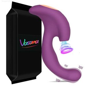 Sex toy massager Vasana 2 In 1 SUCK VIBRAT Massager Vibrators for Women Clitoris Powerful dildo women clitoris sucker Stimulator Toys