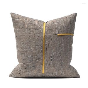 Pillow Decorative Covers For Outside Garden Chair Solid Brown Throw Case Home Decor 45x45cm