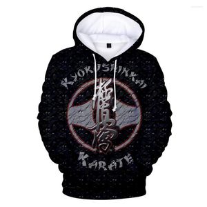 Erkek hoodies gevşek zo serin kyokushin karate mannen vrowen çocuk sweatshirts Herfst Winte Dig Hip