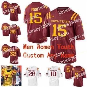 American College Football Wear thr NCAA College Jerseys Isu Iowa State Cyclones 18 Hakeem Butler 2 Sean Shaw Jr. 23 Matthew Eaton 24 Johnnie Lang 76 Ray Lima Custom