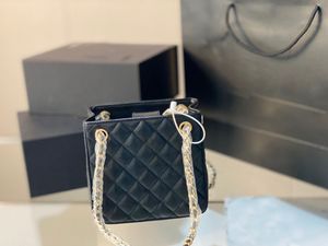 CC Handbags Channel Bucket Bag Lady Caviar Сумки на ремне Mini The Tote Bags Роскошные сумки 5A Crossbody Clutch Luxury Designers Women Bagse Маленький кошелек Messenger