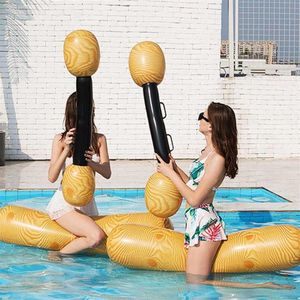Pool & Accessories 4PCS Set Swimming Float Game Inflatable Water Sports Bumper Toys For Adult Children Party Gladiator Raft Kickbo217K