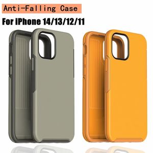 الحالات الفاخرة anti fall for iPhone 14 Plus 13 12 Mini 11 Pro Max Protection Phone Cover