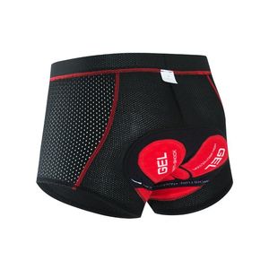Mutande Pantaloncini da ciclismo Upgrade 5D Gel Pad Underwear Antiurto Underpant Bicycle Bike