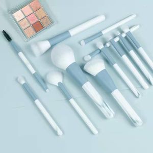 Makeup Brushes 12 Clear Air Brush Sets A Full Set Of Color Concealing Head Eye Liner Powder Painting Tool