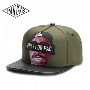 Snapbacks Pangkb marka pacasso cap moda hip hop armia zielony kapelusz snapback dla mężczyzn dla kobiet dorosłych na świeżym powietrzu Casual Sun Cap 0105