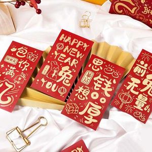 Gift Wrap Spring Festival Supplies Diy Packing Money Bag Saco de papel envelope vermelho envelopes 2023