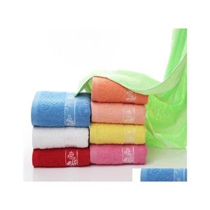 Towel Promotion Gift Superfine Fiber Bath Towels Water Uptake Quick Drying 65X130 Cm Household Cotton Wholesale Price Drop Delivery Dhgx8