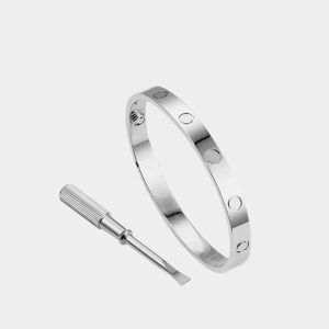 Love Screw Armband designer design Armring herr armband armband för kvinnor rostfritt stål guld spänne mode smycken män