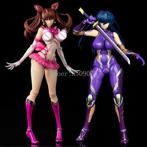 アクショントイフィギュア18cmネイティブセカンドアックスエリカセクシーなアニメフィギュアタイマニンシリーズアサギイガワヘンタイアクションフィギュアアダルトモデルドールおもちゃT230105