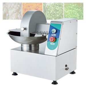 Electric Basin Meat Chopping Machine Kitchen Commercial Pepper Ginger Vegetable Brake Machine