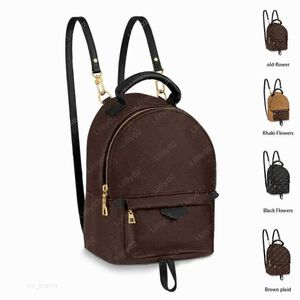 2023 di alta qualità moda in pelle pu mini formato borsa da donna borse da scuola per bambini zaino molle borsa da viaggio borsa da viaggio stile zaino M44873 top