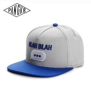 Snapbacks PANGKB Brand BLAH CAP basketball novelty hip-hop snapback hat for men women adult outdoor casual sun baseball cap 0105