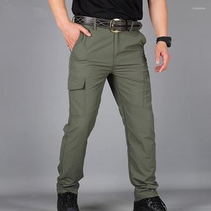 Männer Hosen Sommer Wandern Quick Dry Cargo Männer Leichte Arbeit Hosen Herren Taktische Outdoor Nylon Casual 2023