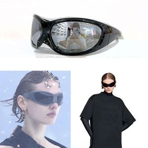 Siyah Güneş Gözlüğü Tasarımcı Erkek ve Kadın Klasik Yepyeni 0252 Güneş Gözlüğü Pist Moda Ultra Geniş Lens Gözlük