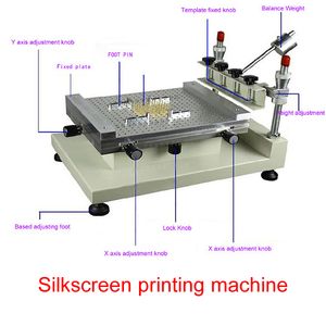 L￶dpasta skrivare silkescreen tryckmaskin h￶g precision smt sk￤rmskrivare enstaka dubbelsidig kretskort