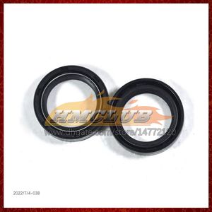 Motorcycle Front Fork Oil Seal Dust Cover For KAWASAKI NINJA ZX-6R ZX 6R 6 R ZX6R 94 95 96 97 1994 1995 1996 1997 Front-fork Damper Shock Absorber Oil Seals Dirt Covers Cap