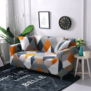 Sandalye kapakları oturma odası için streç kanepe kapağı elastik slipcovers kesit kanepe mobilya koruyucusu 1/2/3/4 Seater Nordic