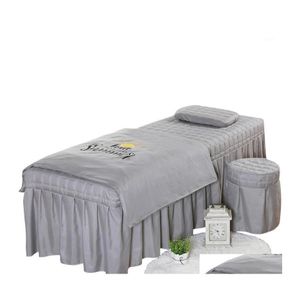 S￤ngkl￤der s￤tter h￶gkvalitativt sk￶nhetssalongupps￤ttning tjocka s￤ngkl￤der ark s￤ng￤cke fumigation mas spa kudde case duvet er sets1 droppe Deliv dhz7a