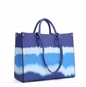 Women Luxurys Designers Bags multicolor Fashion casual handbag shoulder graffiti classic bag large capacity top