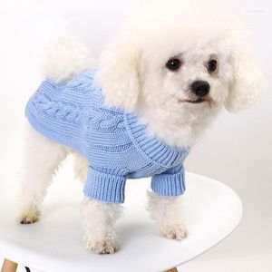 Köpek giyim evcil hayvan malzemeleri kazak kıyafetleri moda tasarımcısı evcil hayvanlar kıyafetleri çok renkli rahat kolsuz