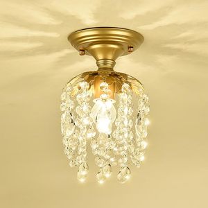 Ceiling Lights Corridor Hallway Crystal American Lamp Luminarias De Interior Modern Led For Indoor Lighting