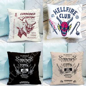 Pillow Case Funny Stranger Things throw Cover Home Decorative Cushion Living Room Car for Sofa 230104