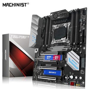 MACHINIST X99 MR9S X99 MotherBoard LGA 2011-3 suporta Intel Xeon E5 Faixa completa de CPU DDR4 RAM Memória USB3.0 ATX Server