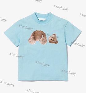 Barntröjor Pojkar Flickor T-shirts Löst mode Brevvågstryckt Streetwear Hiphop Pullover Toppar Barn Fritidskläder tröjor Babykläder lyxig designerpikétröja