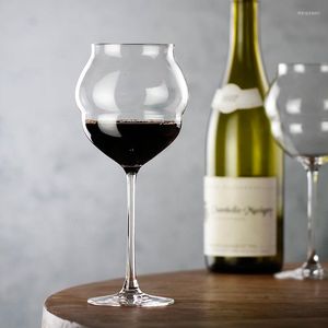 ワイングラスオノロジーゴブレットアロマチャンバーデカンターフランスCSデザイン強いクリスタルワイングラスバーガンディガラスラムシェリーカップ