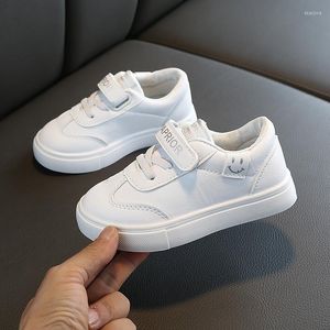 Sportschuhe Frühling Herbst Kinder PU Leder Kleinkind Jungen Turnschuhe Atmungs Mode Casual Kinder Weiß Für Mädchen