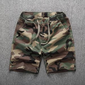 Männer Shorts 2023 Sommer Camouflage Taktische Cargo Männlichen Multi-Tasche Military Männer Baumwolle Beiläufige Lose Komfortable Outdoor