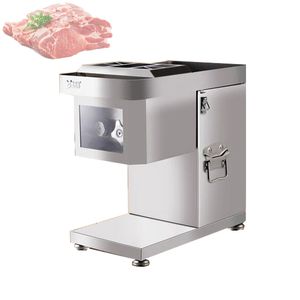 Máquinas de cortador de carne comerciais de carne de carne elétrica Máquinas de aço inoxidável Corte Processadores de alimentos de cozinha de máquina de corte 1500W