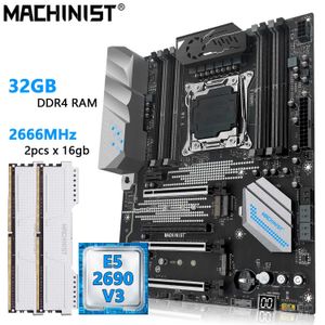 MASCHINIST X99 Motherboard LGA 2011-3 Combo Set Kit mit Intel