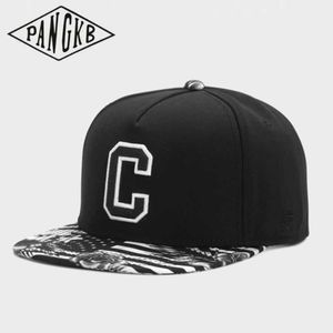 Snapbacks marka Pangkb Gld Cee Flagowana czapka snapback czapka czarna plażowa wakacje