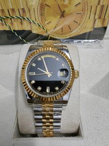 Com o relógio original da caixa de 41mm relógios mecânicos automáticos para homens casuais wristwatch calendário pulseira de aço inoxidável Montre de luxe festival Presente 2023