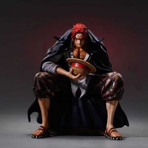 Action figurki do zabawy One Piece rysunek Banpresto Chronicle Master Stars Plece The Shanks figurka pcv figurka Anime zabawki do kolekcjonowania prezenty T230105