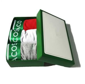 Cuecas boxer masculinas shorts verdes cuecas cuecas boxer de algodão moda 7 cores roupas íntimas Enviadas aleatoriamente várias escolhas por atacado Enviar rápido presente de Natal