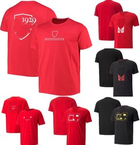 F1 T-shirt Formel 1 Team 1929 Commemorative T-shirts Racing Fans Casual Fashion O Neck Short Sleeve Summer Men Plus Size Red T Shirt