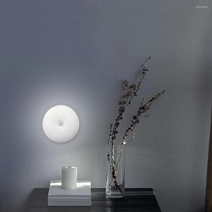 Ceiling Lights Induction Night Light Smart Human Body Sensor Lamp Charging LED Simple Creative Cabinet Corridor Bedside