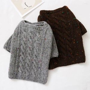 Hundebekleidung Strickpullover Kleidung Baumwolle klein für Hunde Kleidung Haustier Outfits süße Herbst Winter Yorkies warme Gary Boy Ropa Para Perro