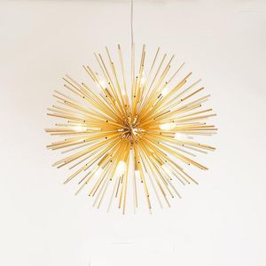 Pendant Lamps Post-Modern Dandelion Chandelier Restaurant Bedroom Ball Urchin