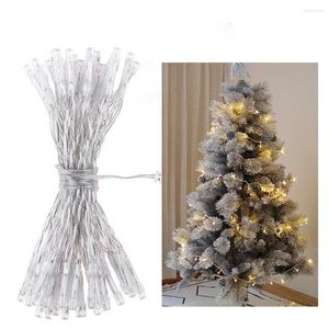 Stringhe LED Luci a corde ghirlanda USB Outdoor impermeabile fata Gypsophila Christmas Wedding Party Decorazione di giardinaggio