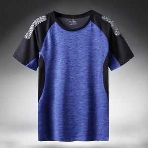 ランニングジャージ2023クイックドライスポーツTシャツの男性半袖夏のカジュアルコットンプラスアジアサイズM- 6xlトップティーTシャツ服