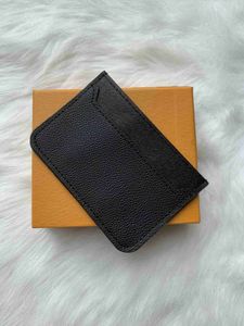 hot Card Holder wallet mens womens luxury ID Holder leather card holders black purses small wallets Luxury purse 3769 top