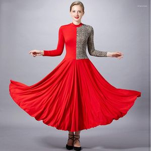 Bühnenkleidung 2023 Ballsaal-Wettbewerbstanzkleid für Damen, moderner Tango, Walzer, Standard