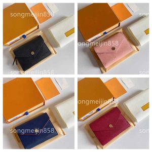 M41938 Ny Empreinte Folding Wallet Fashion Lychee Mönster Väskor Luxur Designer Väskor Koppling Handväska Kort PCCKAGE -myntväska med Box Top