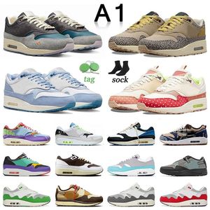 Animal Print Am1 1s Running Shoes Masculino Feminino Moda Light Madder Root Pink Tênis Best Friend Travissotts 1 Wheat Fragment Reverse Mocha Patta Tênis Preto Branco